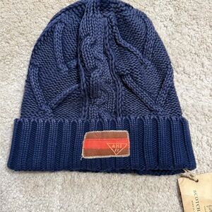 Scotch Shrunk Navy Blue Knit Beanie